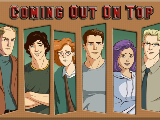 Coming out on top is a gay visual novel dating sim that was funded on Kickstarter
