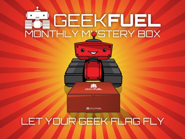 GeekFuel is a monthly subscription mystery prize box filled with geek and nerd centric goodies. Its funding on Kickstarter.