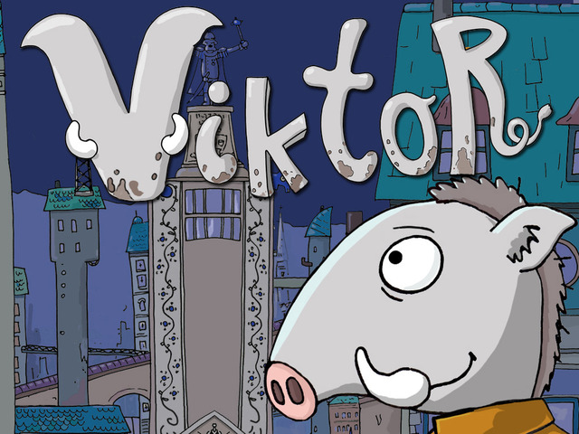 Viktor is a steampunk adventure game on Kickstarter with a unique graphical style.