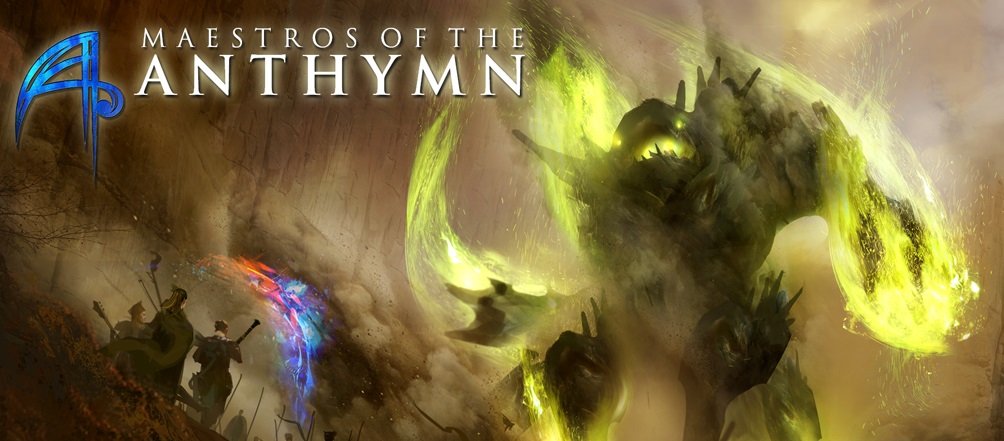 Maestros of the Anthymn is a Kickstarted crowdfunded music focused fantasy adventure game.