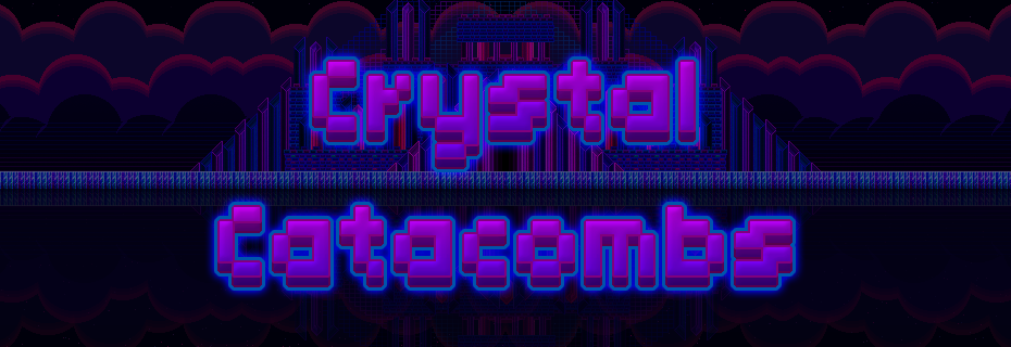 Crystal Catacombs is a retro style Mega Man / Castlevania style game. Heres our review.