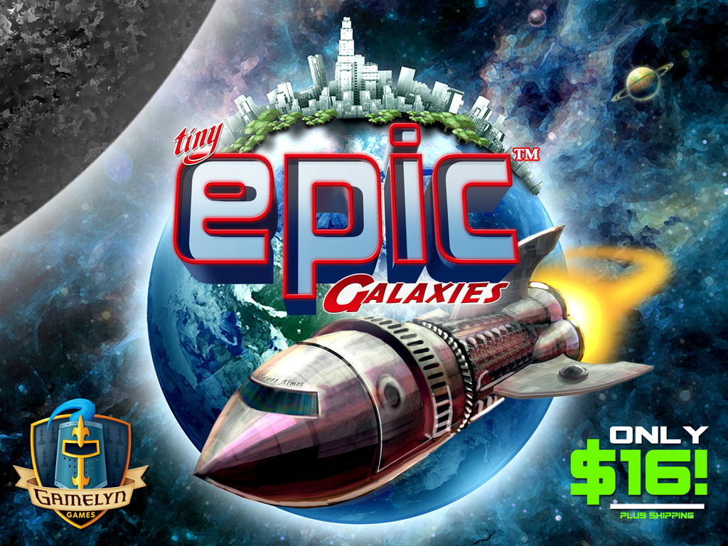 Tiny Epic Galaxies is a new board game on Kickstarter that's out of this world.