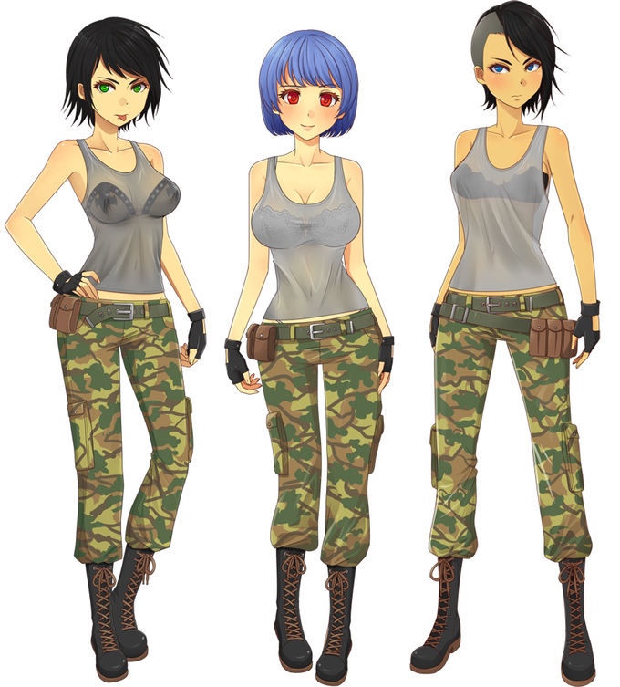 Army Gals Ending Guide