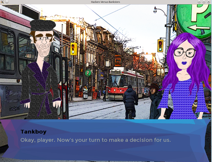 Hackers Versus Banksters