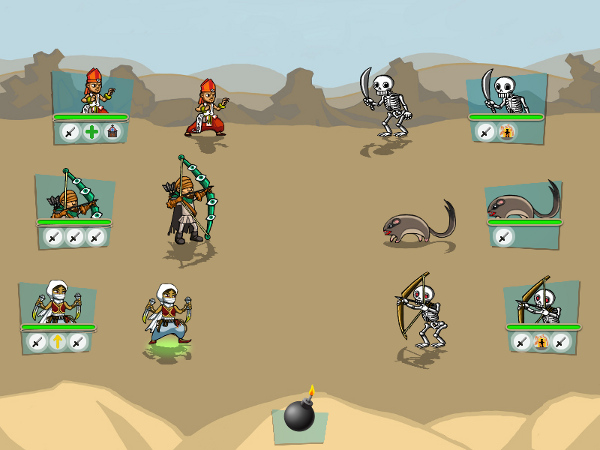 Bonfire roguelike game