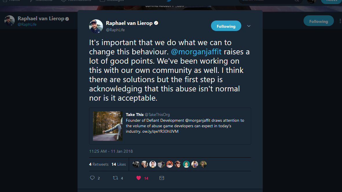 Hinterland Director Talks About Abuse, Leaving the Long Dark Subreddit Community