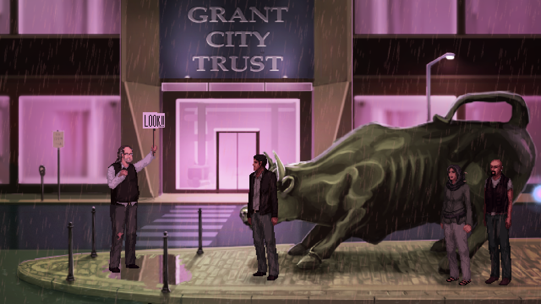 Unavowed Wall Street