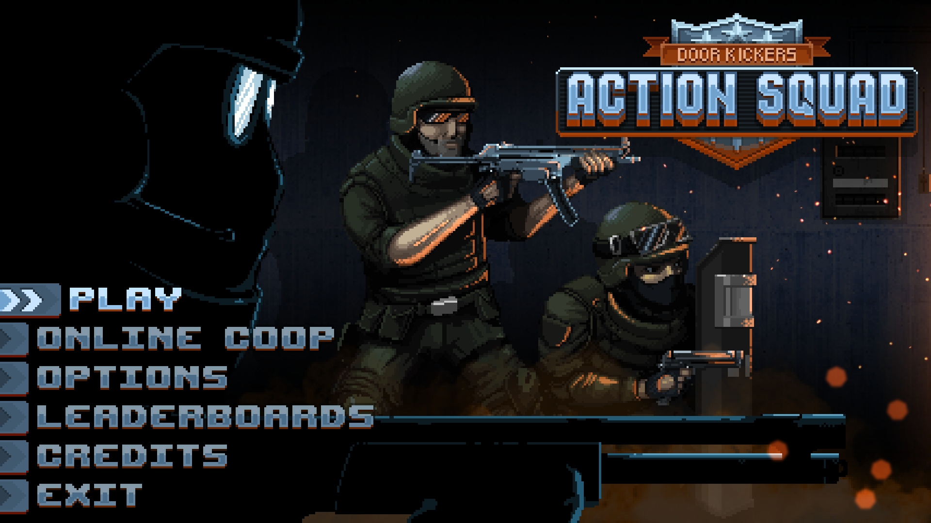 Door Kicker Action Squad menu – Cliqist