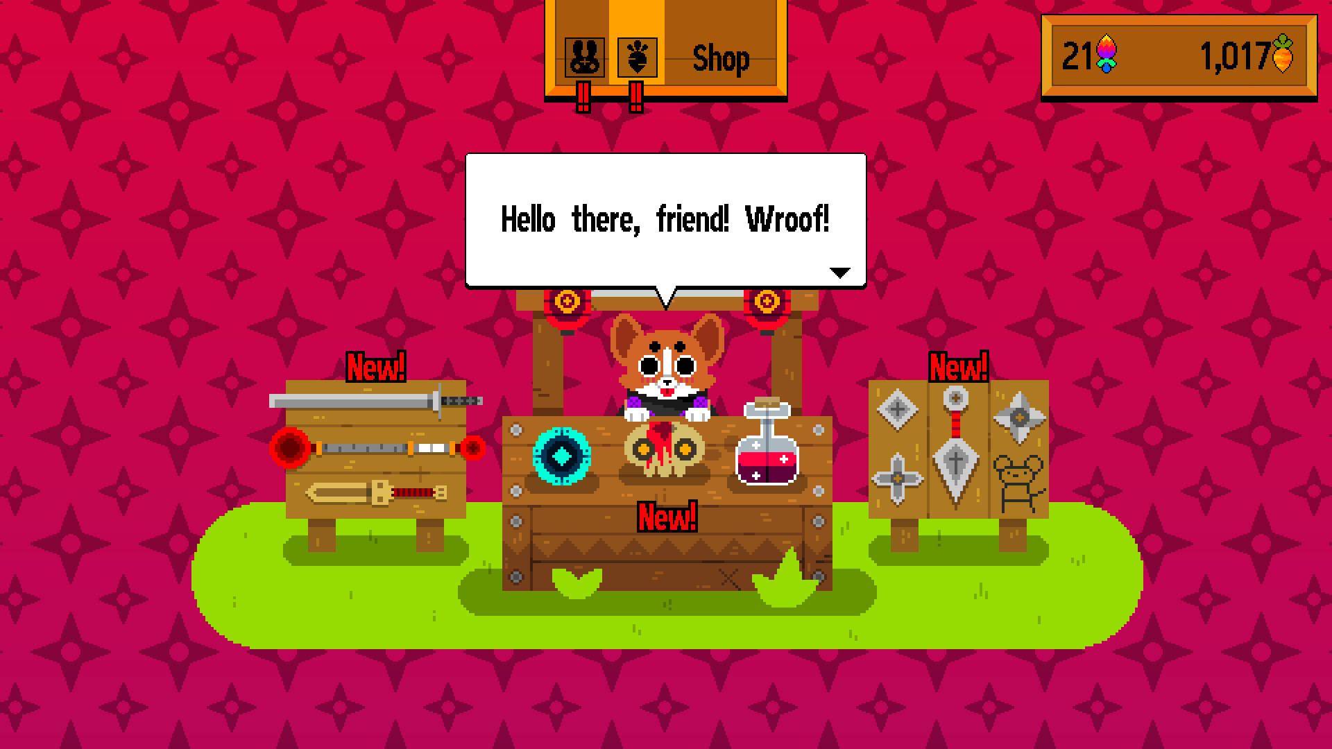 Ninjin - Clash of Carrots - store