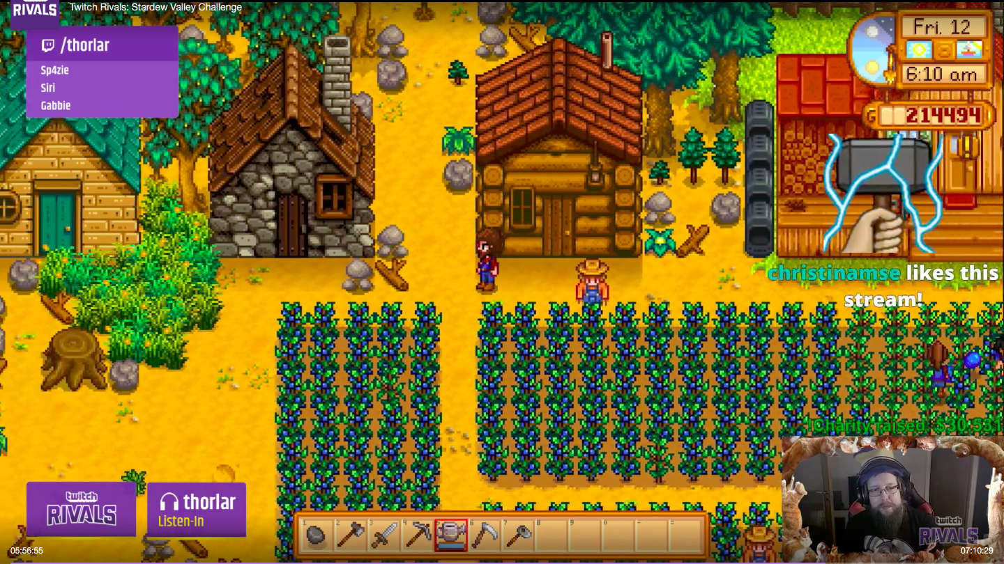 Competitive Stardew Valley