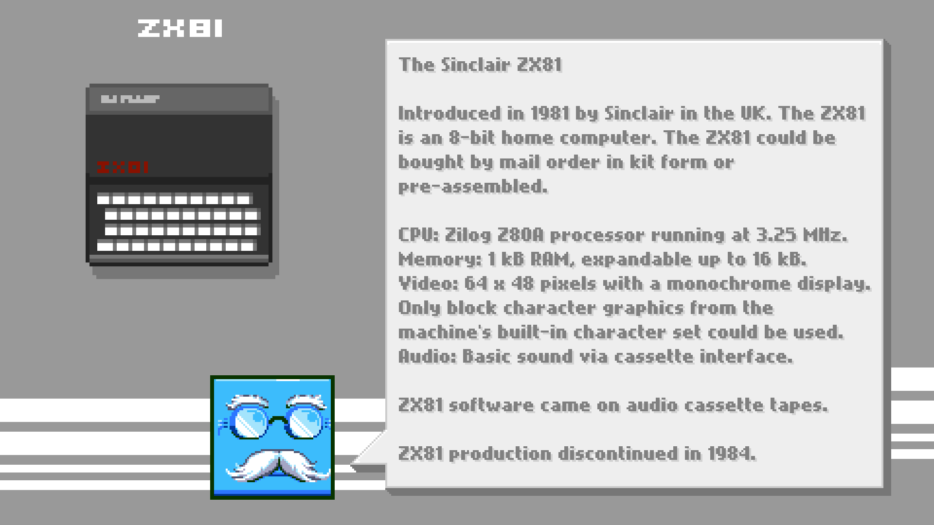 Super Life of Pixel_zx81stats