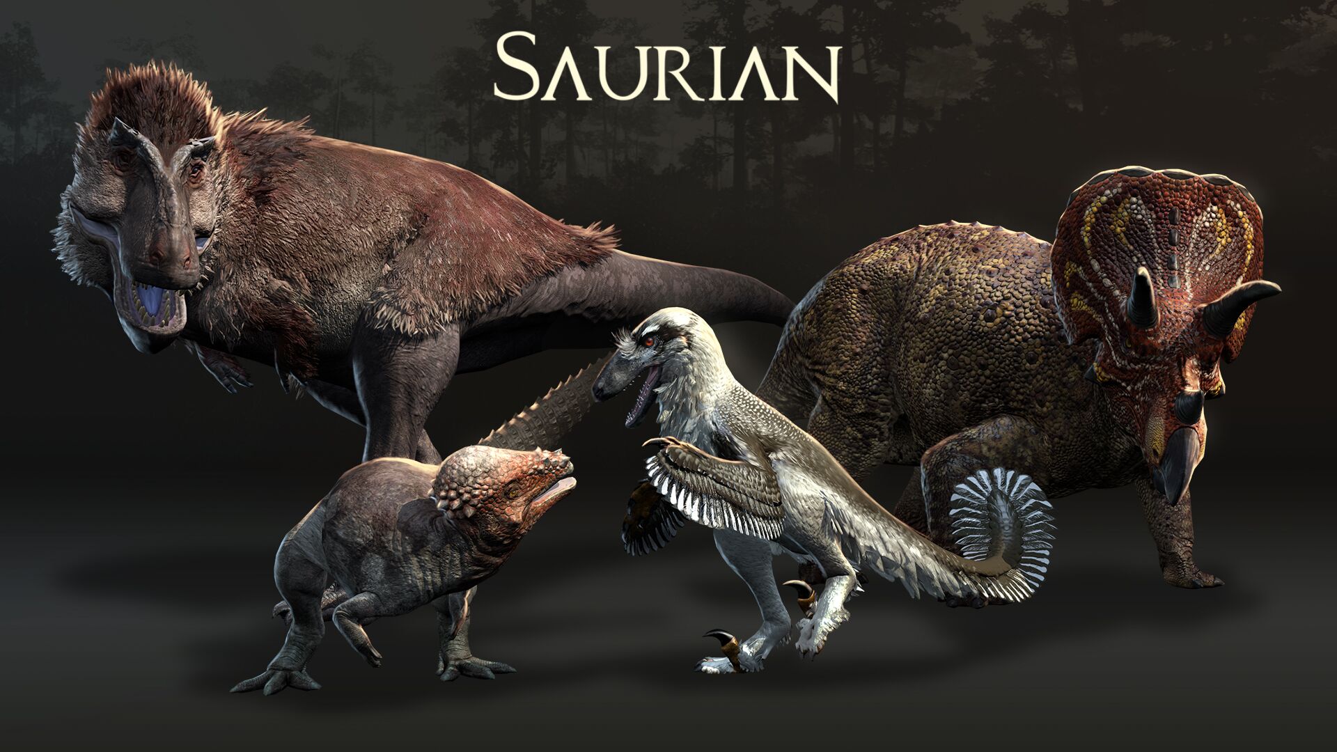 Saurian is a dinosaur sim game.