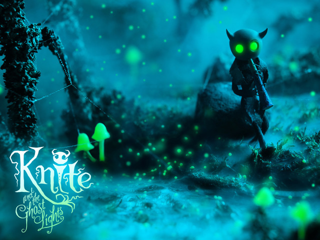 Knite And The Ghost Lights is a claymation stop motion adventure game with a creepy halloween vibe.