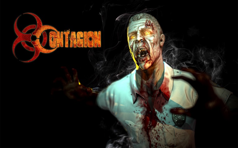 Contagion is a co-op survival horror action Kickstarter game with guns, zombies, and online play.