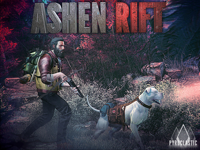 Ashen Rift is a first person shooter in an apocalyptic world that features a man and his loyal dog companion.