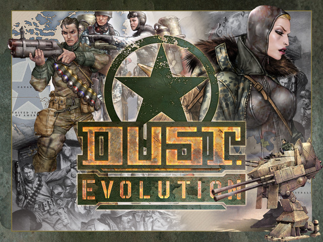 Dust.Evolution is a alternate-history Real-Time Combat Strategy game where WWII rages on and its funding on Kickstarter