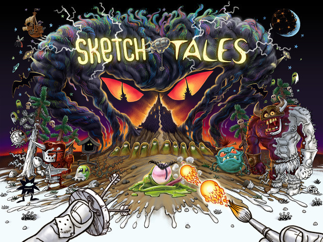 Sketch Tales is a first person action RPG on Kickstarter that lets you create the world you play in.
