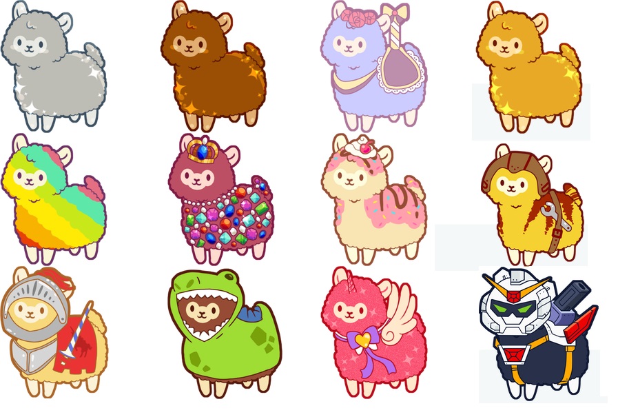 Alpaca Party is a cute mobile game where players discover new alpaca, collect party essentials, and upgrade party jamz!