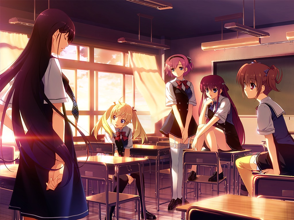The Grisaia Trilogy is a visual novel being released by Sekai Project that's smashed its $160k Kickstarter in less than 24 hours.