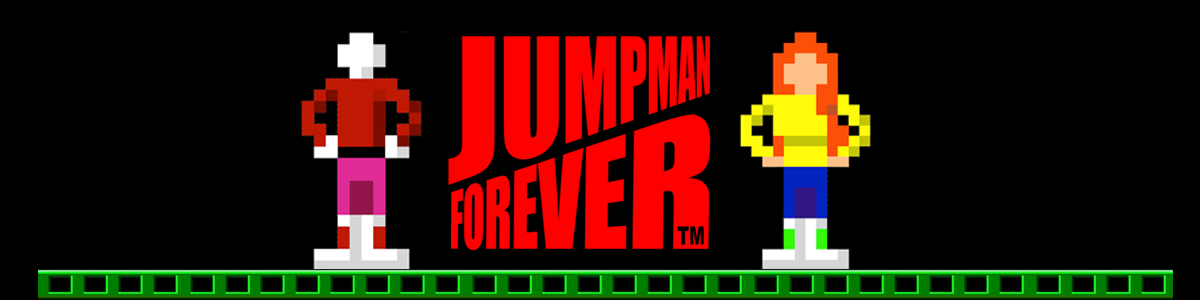 Jumpman Forever is a revival of the classic Jumpman game that was funded on Kickstarter.