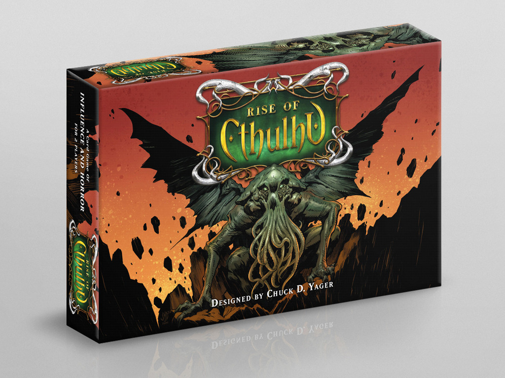 Rise of Cthulhu is a new board game from Chuck D Yager, and it's Crowdfunding on Kickstarter